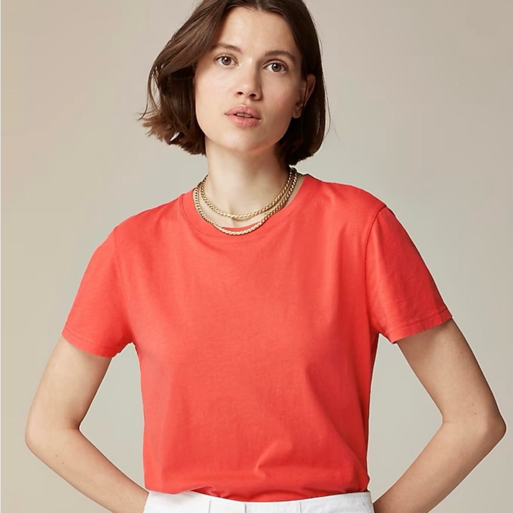✨ J. crew ✨ Vintage Jersey Classic Fit Crewneck T shirt